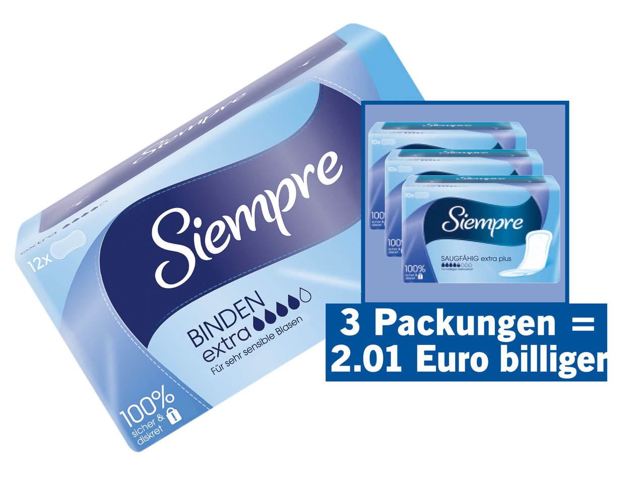 SIEMPRE Hygiene-Einlagen
