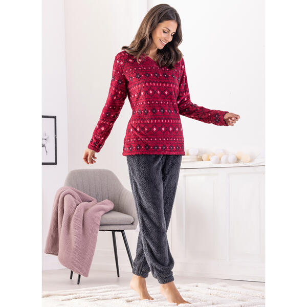 Coral-Fleece-Schlaf-/ Hausanzug