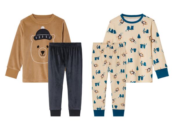 Plyschpyjamas