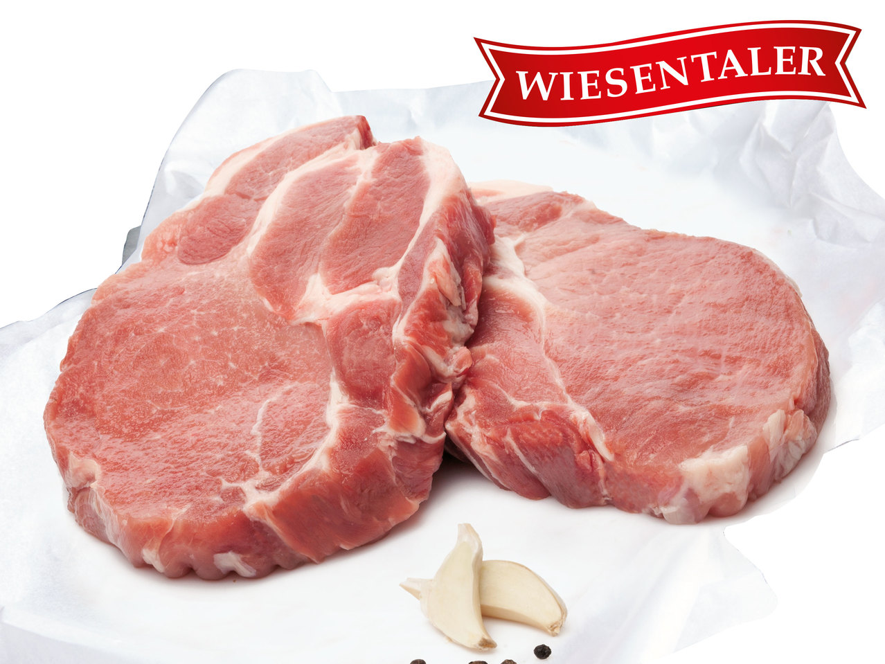 WIESENTALER Frische österreichische Schweine Schopfsteaks