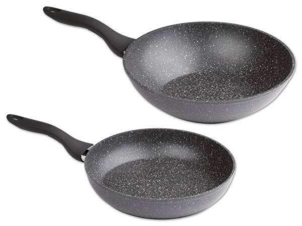 Aluminium-Pfanne/​-Wokpfanne, Ø ca. 28 cm