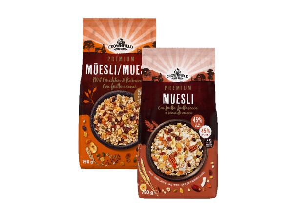 Premium Muesli with Fruit and Nuts
