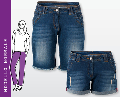 Pantaloncini in jeans da donna BLUE MOTION