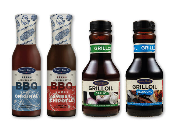 Santa Maria BBQ & grillolie miks