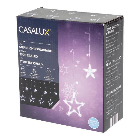 CASALUX(R) 				Rideau d'étoiles à LED