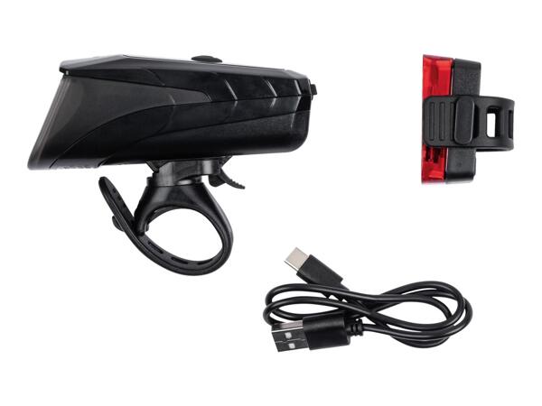 CRIVIT LED Bike Light Set