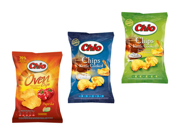 Oven chips/ kettle chips Chio