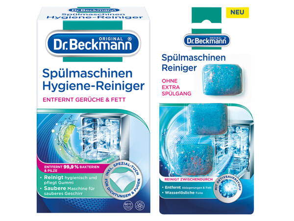 Dr. Beckmann Spülmaschinen Hygiene-Reiniger/ Reinigungs-Caps
