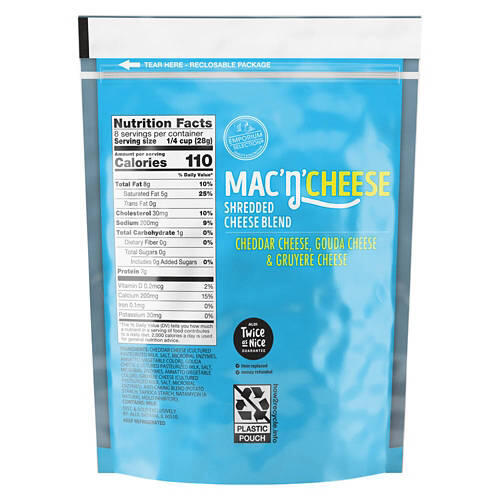 Mac & Cheese Shredded Cheese, 8 oz