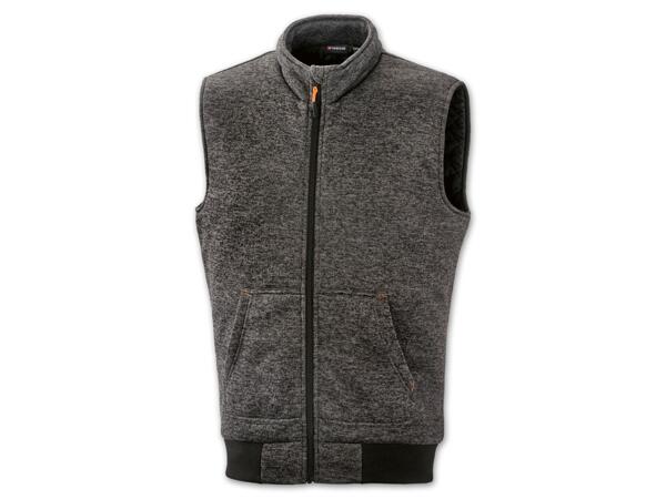 Herren Strickfleece-Weste