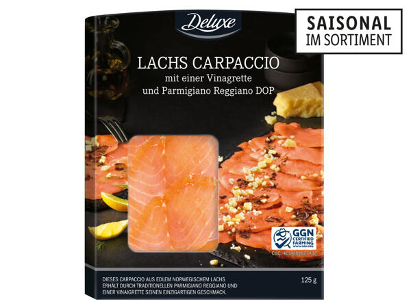 Lachs Carpaccio