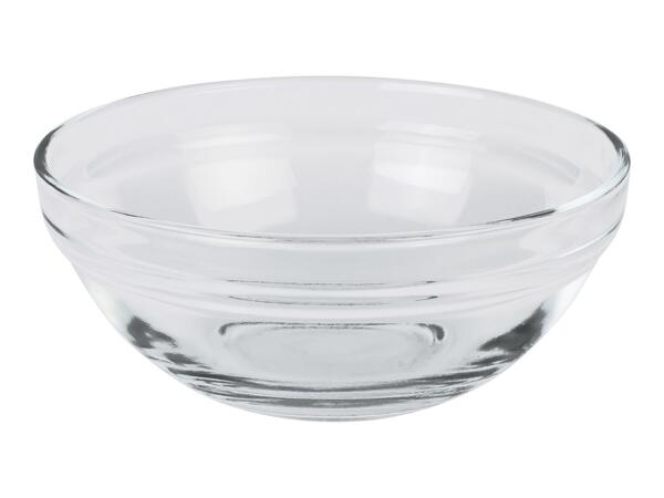 Livarno Home Large Glass Serving Bowl Set - 2 Pack