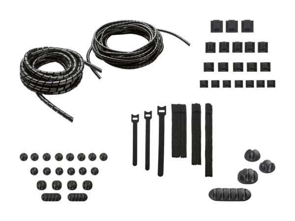 Assortiment d'organisation des câbles