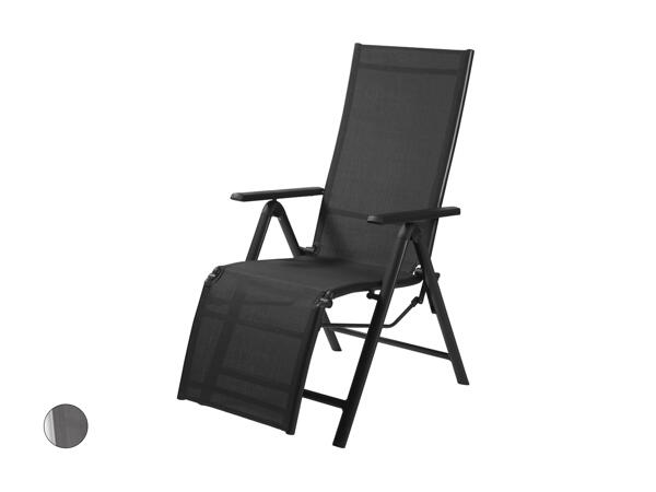 Fauteuil relax en aluminium