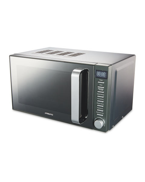 Ambiano Gunmetal Digital Microwave