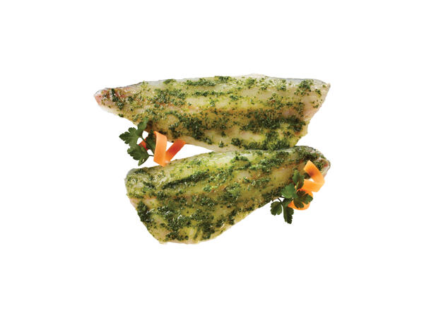 Sea Bass Fillet in Green Sauce