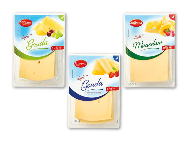 MILBONA Gouda light eller Maasdammer light