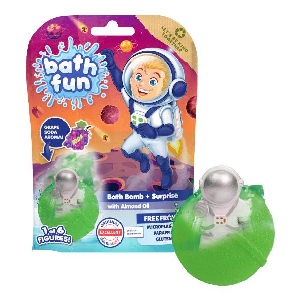 CRAZE(R) 				Bombe de bain avec surprise