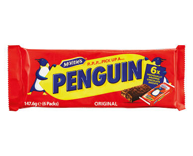 McVitie's Penguin 6pk/147.6g