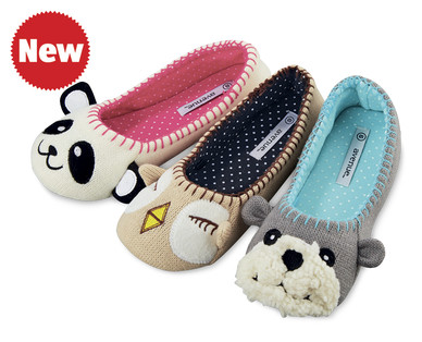 Ladies' Novelty Ballerina Slippers