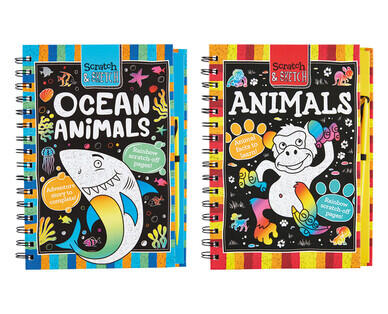Scratch and Sketch Books