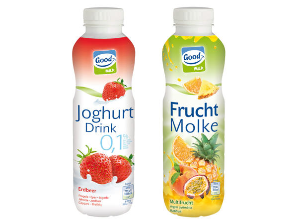 GOOD MILK Fruchtmolke/Joghurt Drink