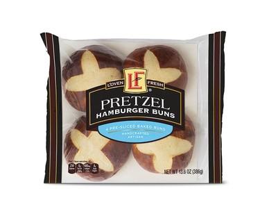 L'oven Fresh Pretzel Hamburger Buns