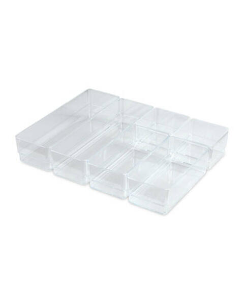 6 Pack Drawer Organiser