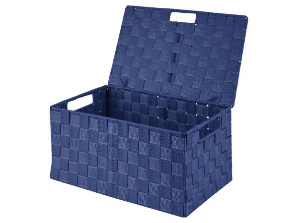 ZÁVĚSNÝ REGÁL / SADA ÚLOŽNÝCH KOŠŮ
