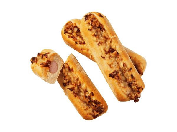 Hot dog di pollo BBQ