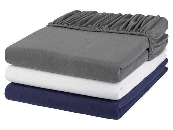 Jersey Fitted Bed Sheet, Single