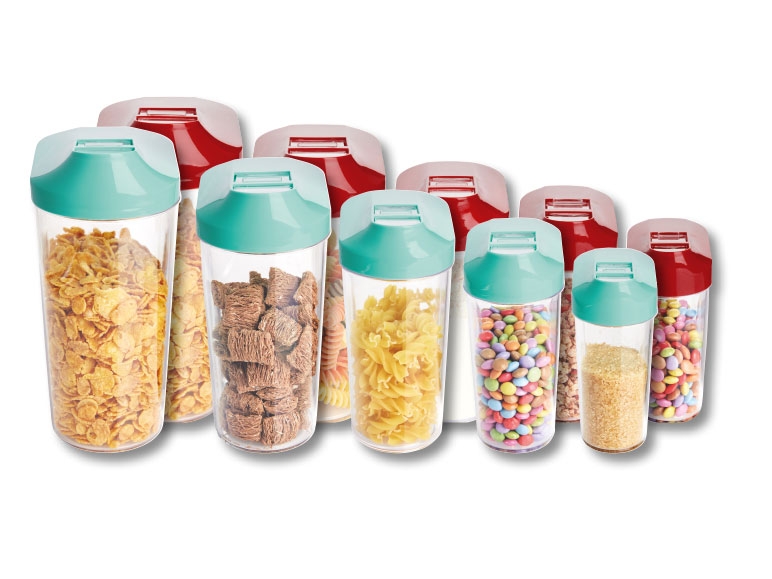 Set de boîtes à bec verseur, 5 pièces