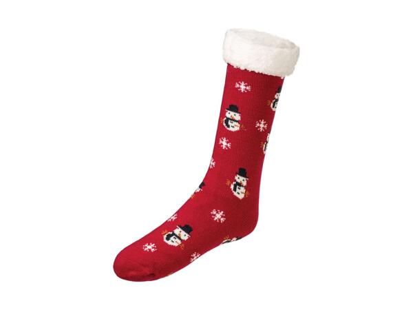 Adult Christmas Slipper Socks