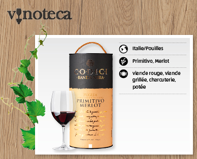 Primitivo Merlot Puglia IGT CODICI