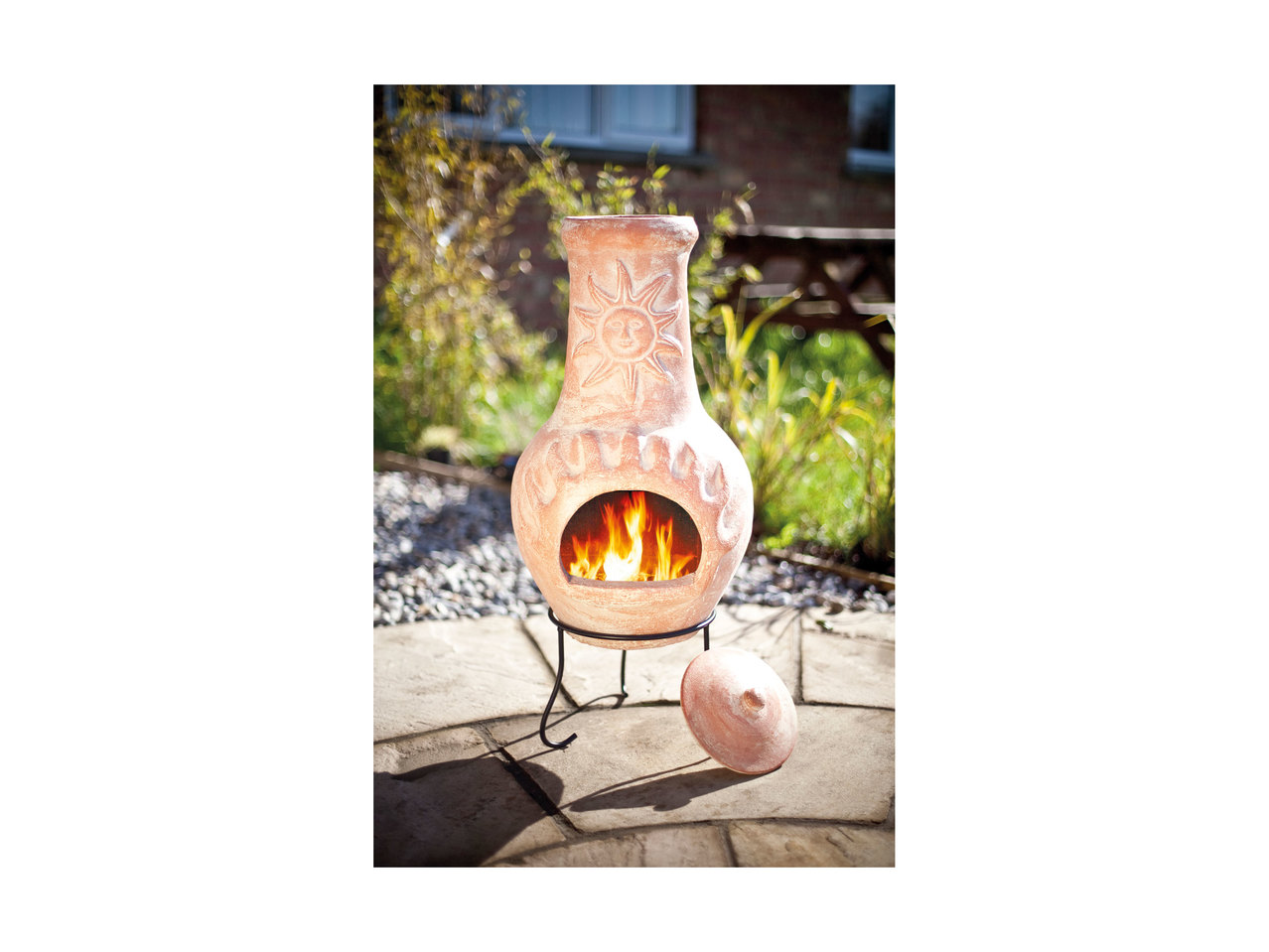 La Hacienda Clay Chimenea1