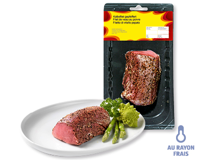 Filet de veau au poivre
