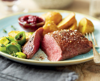 6oz Venison Leg Fillet Steak