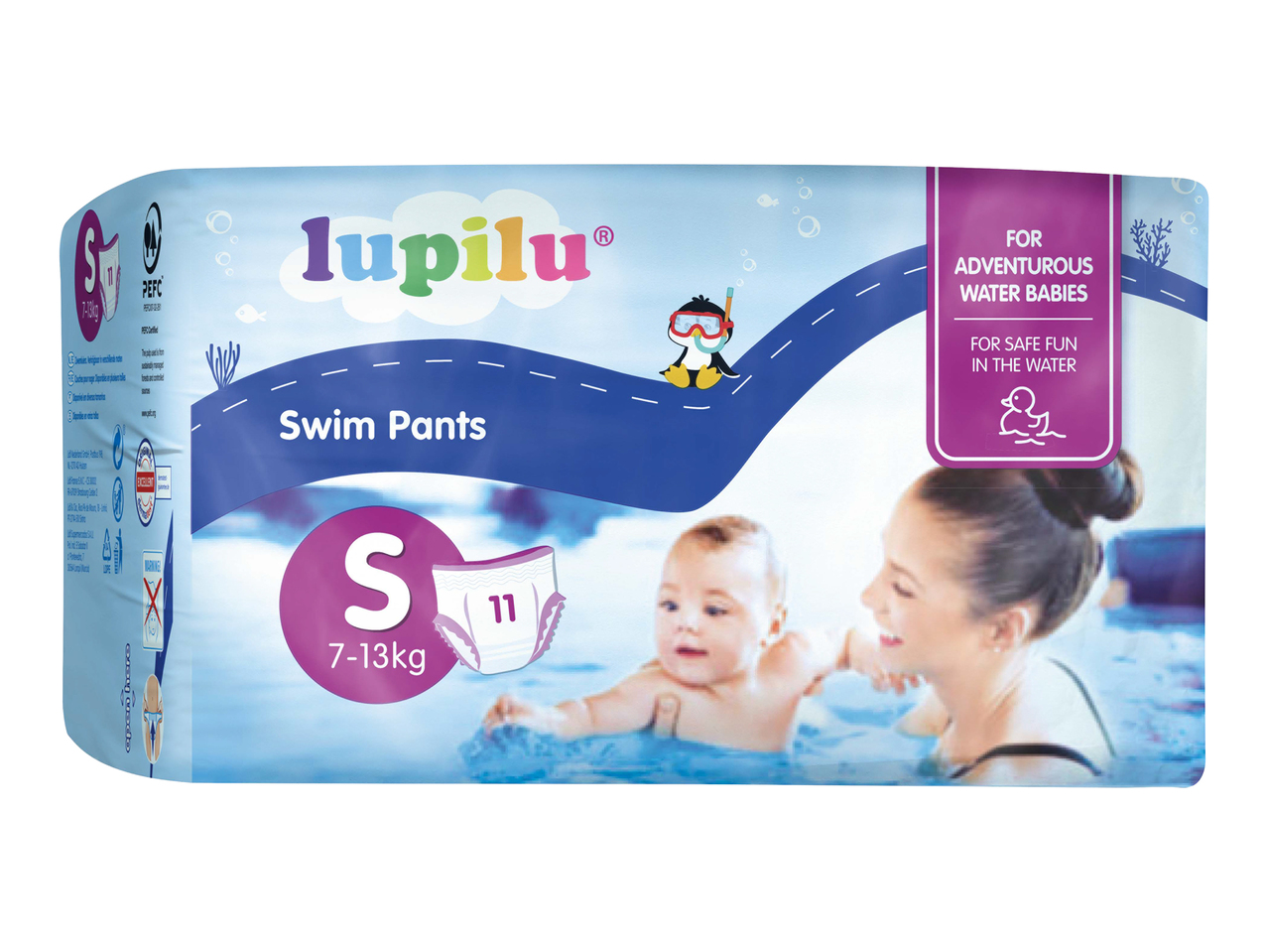 Couches pour la baignade S