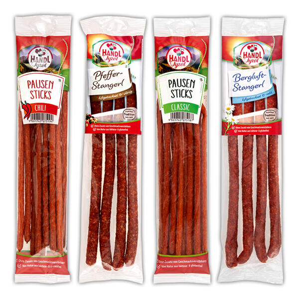 Pausensticks / Bergluft-Stangerl / Pfeffer-Stangerl