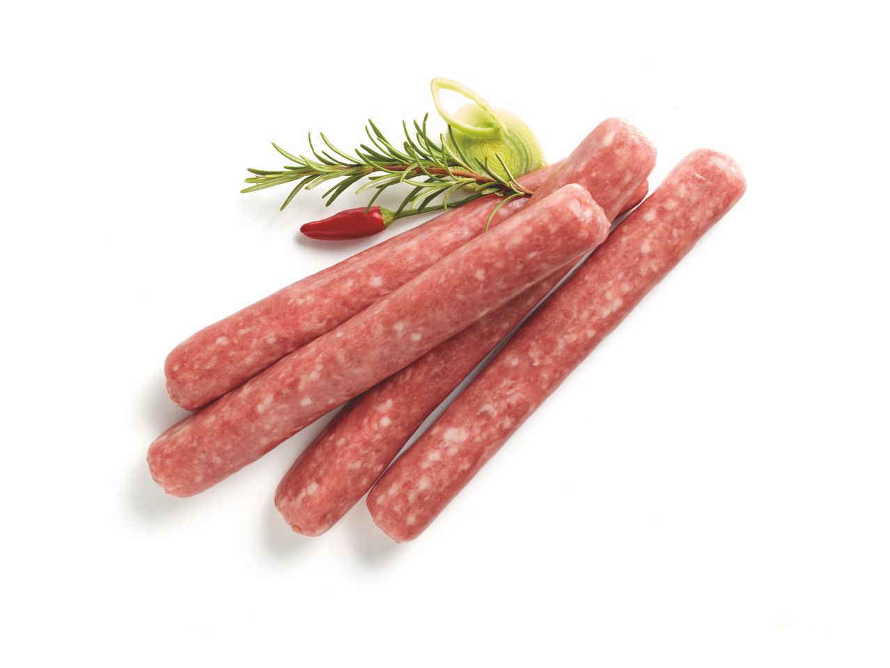 Turkey sausages with chicken and pork