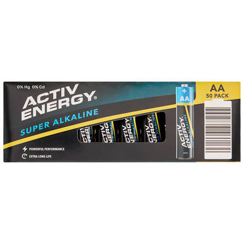 AA Batteries 50 Pack