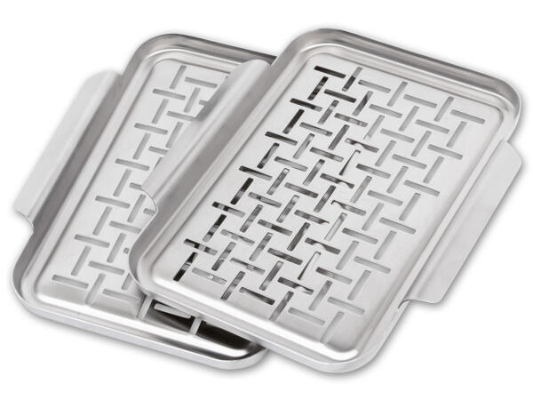 Grillmeister(R) Grillpfanne, 1 Stück/Grillschale, 2 Stück