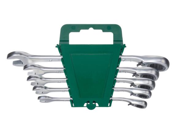 Flexi-Head Ratchet Spanner Set