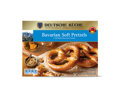 Deutsche Küche Bavarian Soft Pretzels or Pretzel Sticks