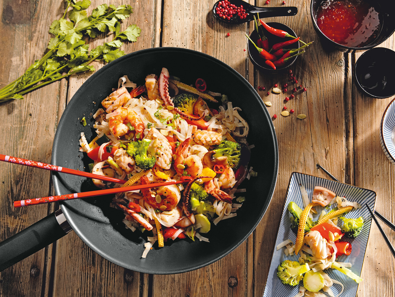 Ernesto Cast Aluminium Wok1