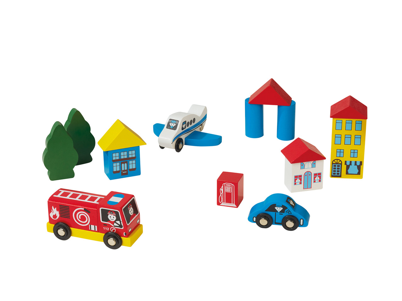 Playtive Junior Wooden Block Sets1 - Lidl — Great Britain - Specials ...