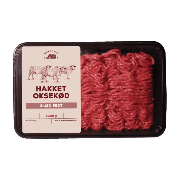 Hakket oksekød