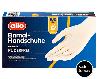alio Einmal-Handschuhe - Aldi Sd - Deutschland - Archiv Werbeangebote