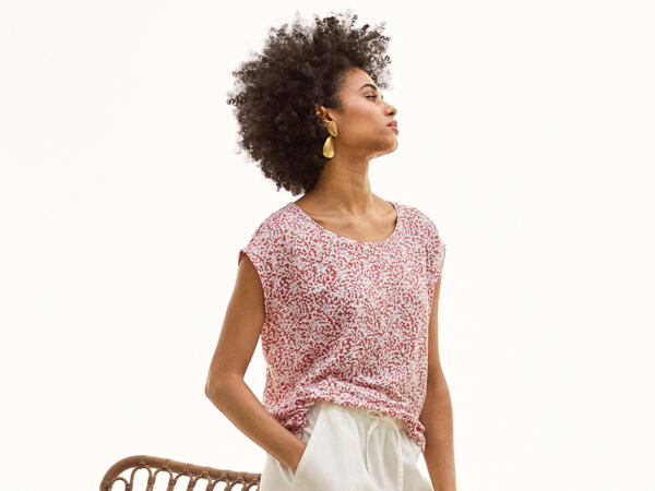 Damen Leinenshirt