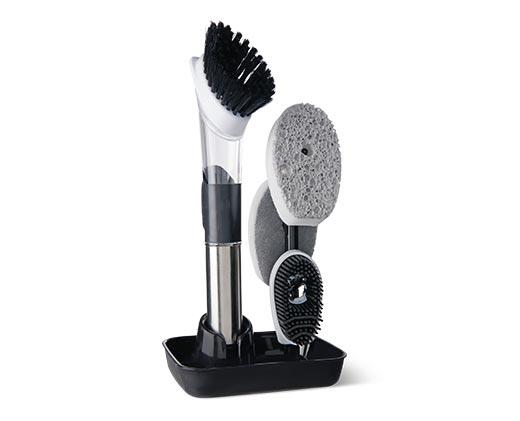 Easy Home Soap Dispensing Brush Set
